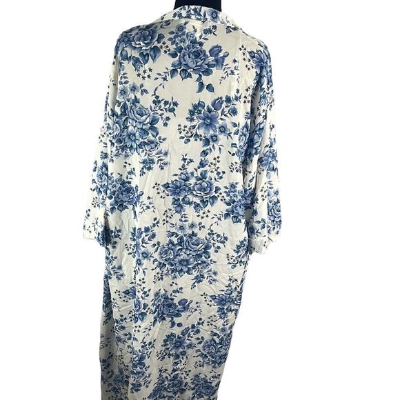 Victoria’s Secret Vintage Gold Label Chiffon Robe & Gown 2-Piece Set Siz… - Picture 6 of 16